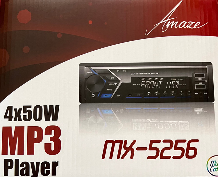 پخش خودرو آمازه پنل ثابت مولتی کالر مدل MX-5256